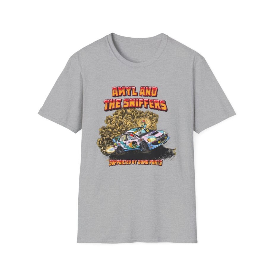 Amyl and the Sniffers unisex softstyle t-shirt