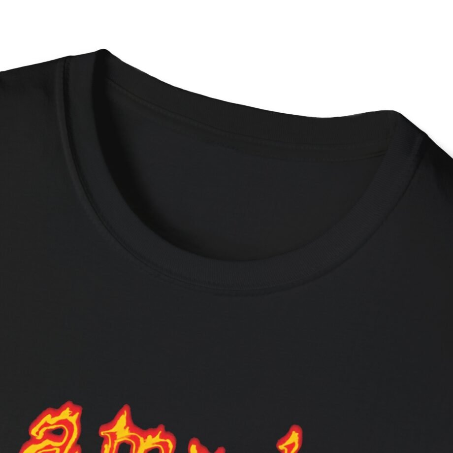 Amyl and the Sniffers Cartoon Darkness Unisex Softstyle T-Shirt