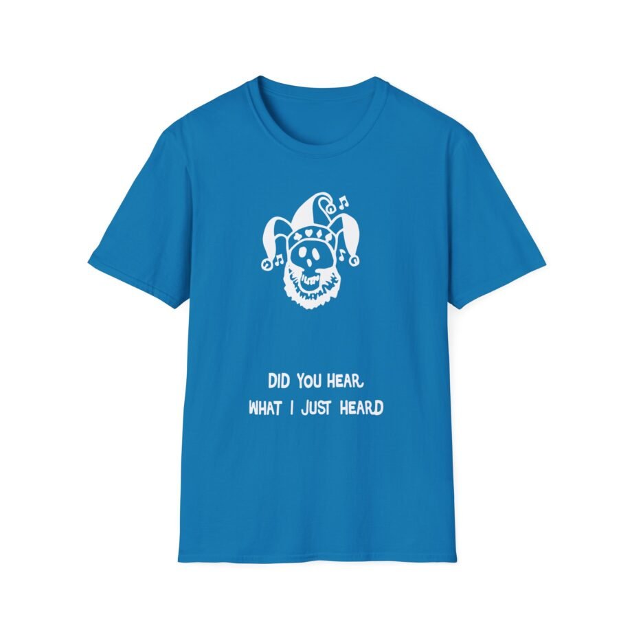 Grateful Dead the Music Never Stopped  Unisex Softstyle T-shirt
