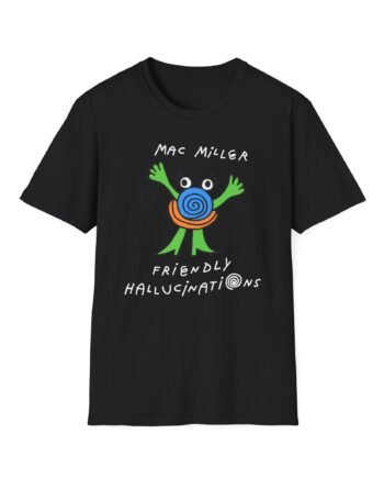 Mac Miller Friendly Hallucinations Unisex Softstyle T-shirt