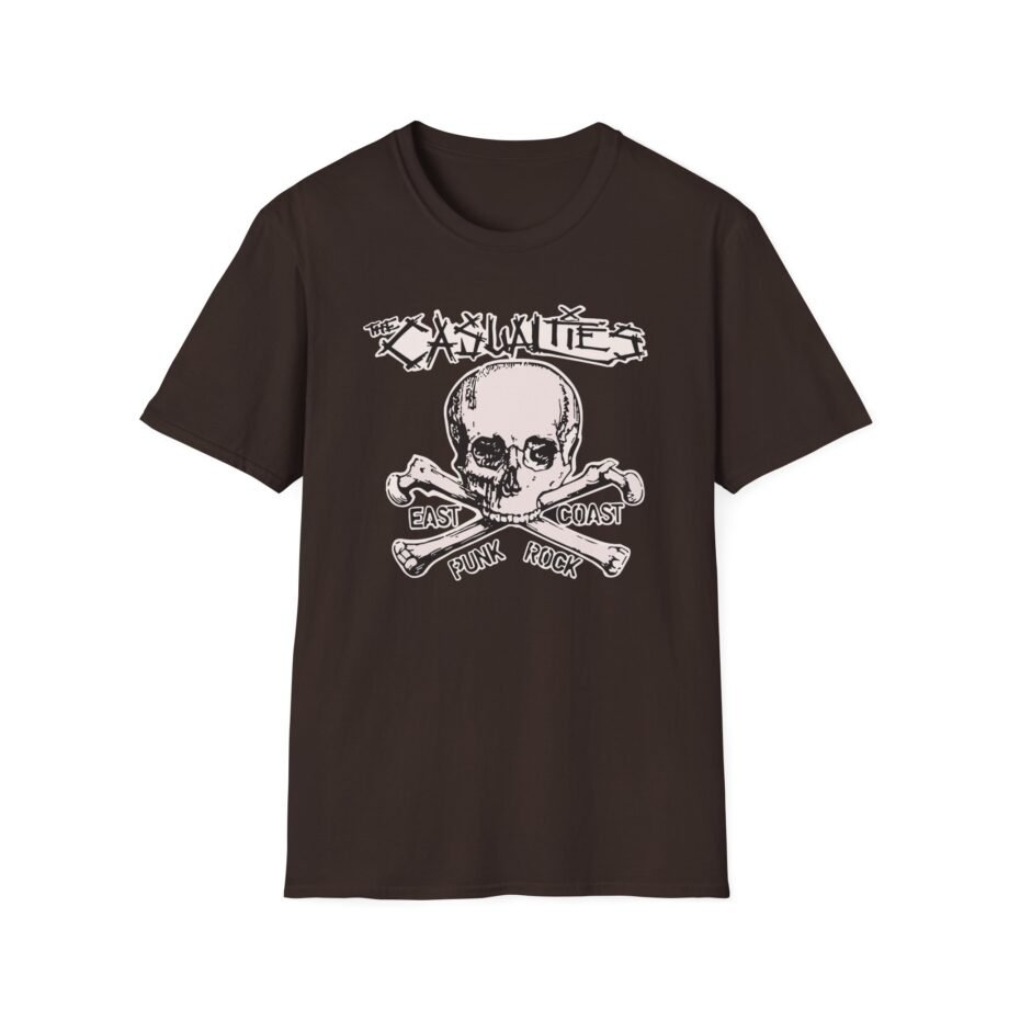 Casualties East Coast Skull Unisex Softstyle T-shirt