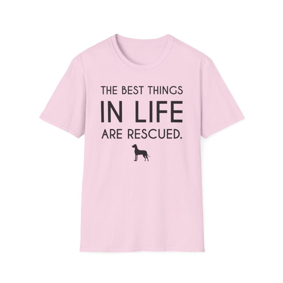 Great Dane Best Things in Life Unisex Softstyle T-shirt