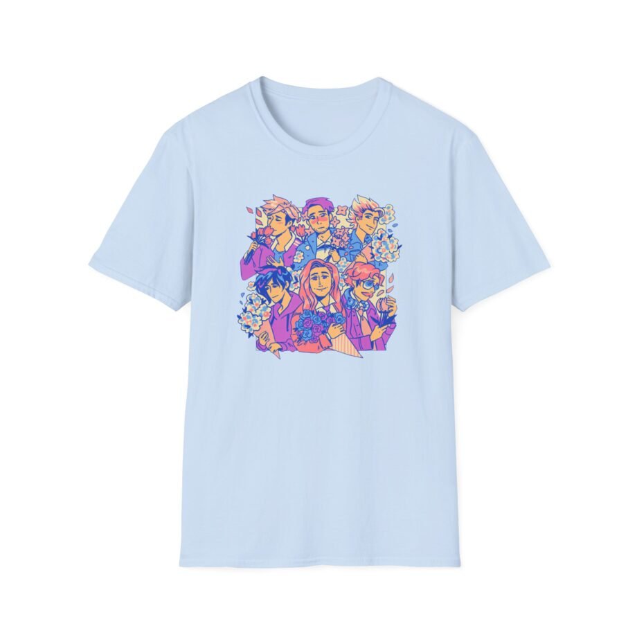Stardew Valley Bachelor Bouquet Unisex Softstyle T-shirt