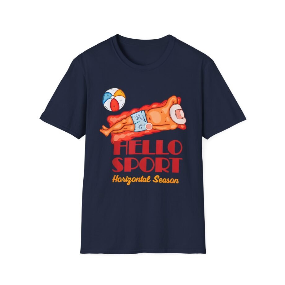 Hello Sport Horizontal Season Unisex Softstyle T-shirt