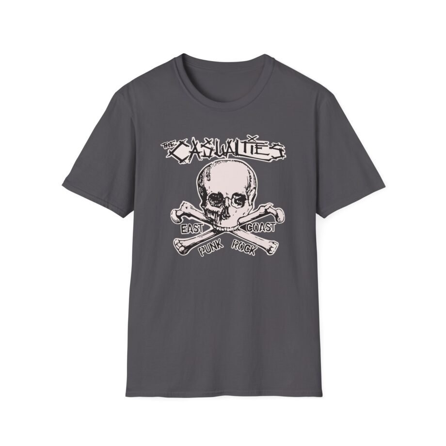 Casualties East Coast Skull Unisex Softstyle T-shirt