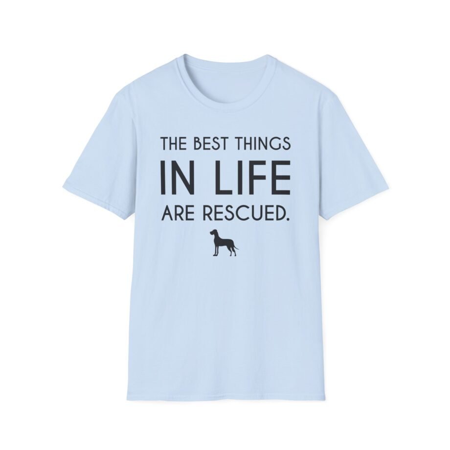 Great Dane Best Things in Life Unisex Softstyle T-shirt