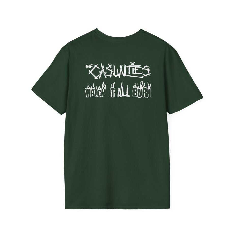 Casualties All Out War Unisex Softstyle T-shirt