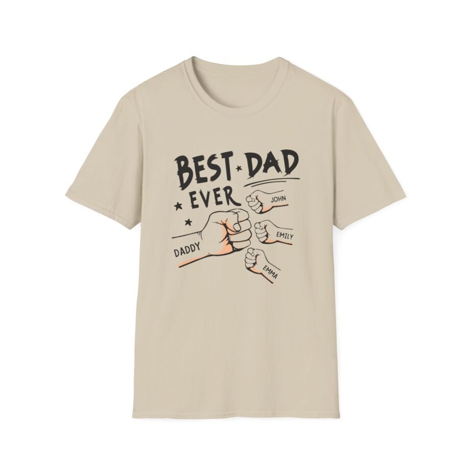 The Best Dad Ever Unisex Softstyle T-shirt