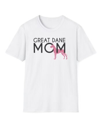 Great Dane Mom Unisex Softstyle T-shirt