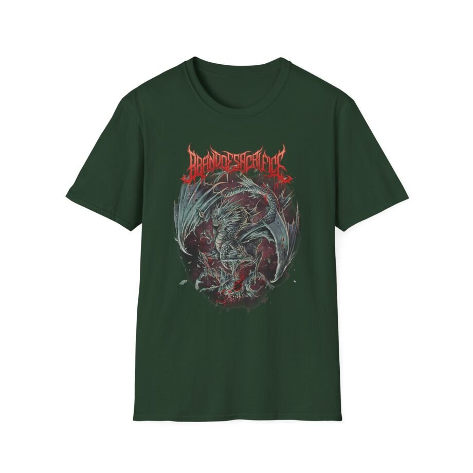Brand of Sacrifice Two-headed Dragon Unisex Softstyle T-shirt