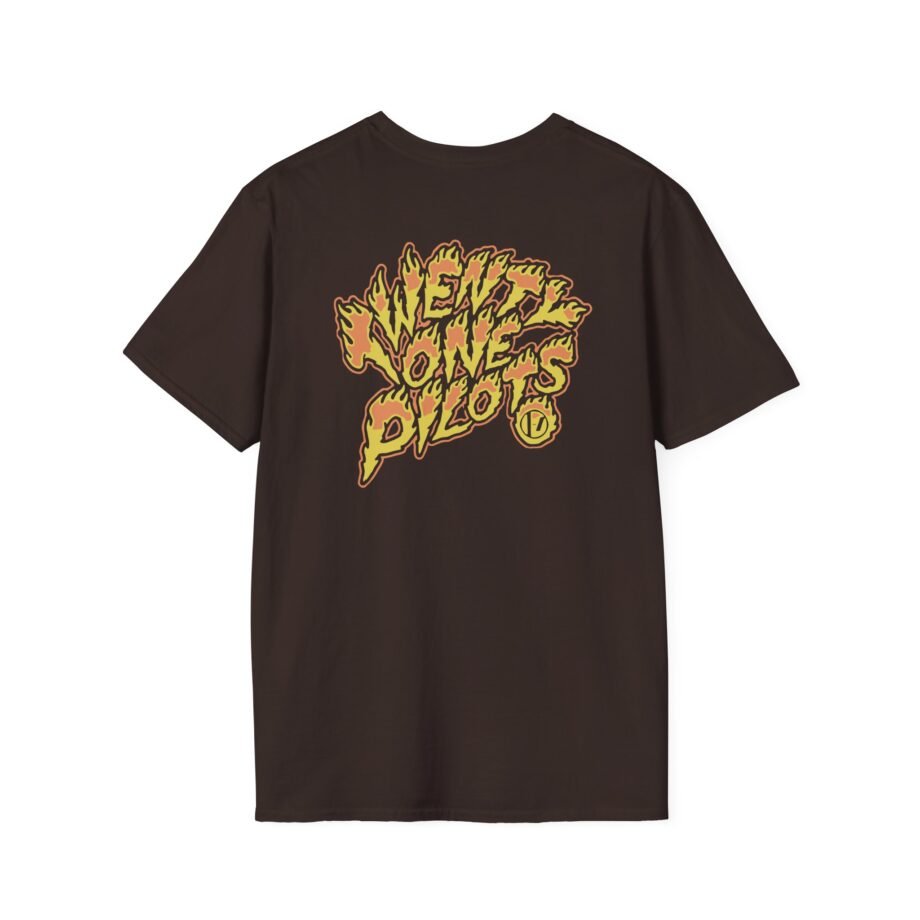 Twenty One Pilots Firetype Unisex Softstyle T-Shirt