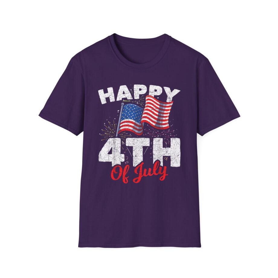 Happy 4th of July Unisex Softstyle T-shirt