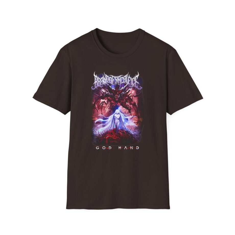 Brand of Sacrifice God Hand Unisex Softstyle T-shirt