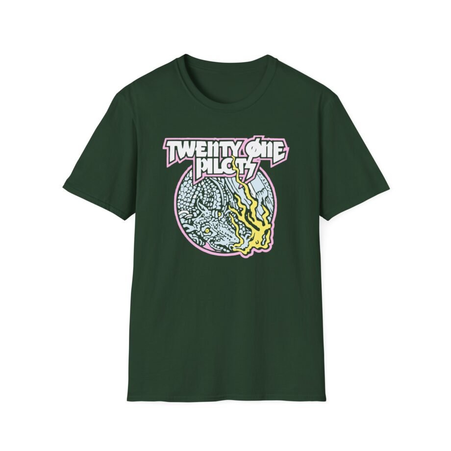 Twenty One Pilots Sai Circle Drag Unisex Softstyle T-Shirt
