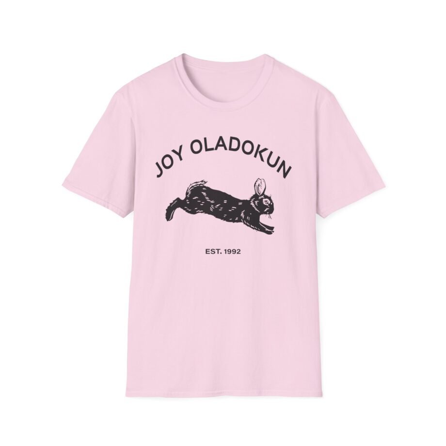 Joy Oladokun Burnt Orange Hare Unisex Softstyle T-shirt