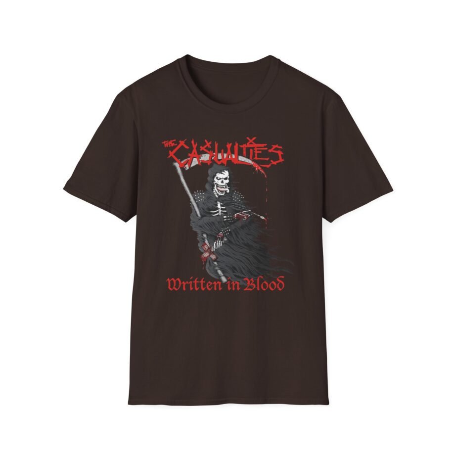 Casualties Written in Blood Unisex Softstyle T-shirt