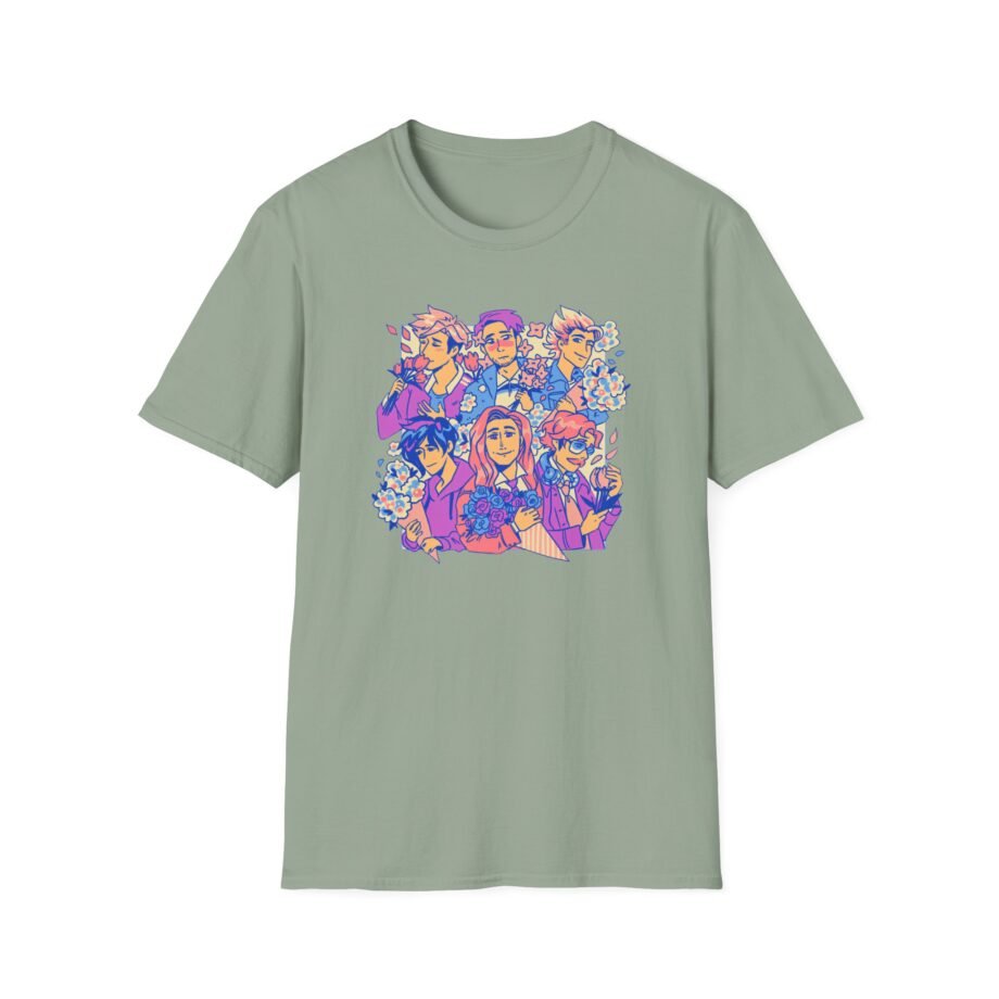 Stardew Valley Bachelor Bouquet Unisex Softstyle T-shirt