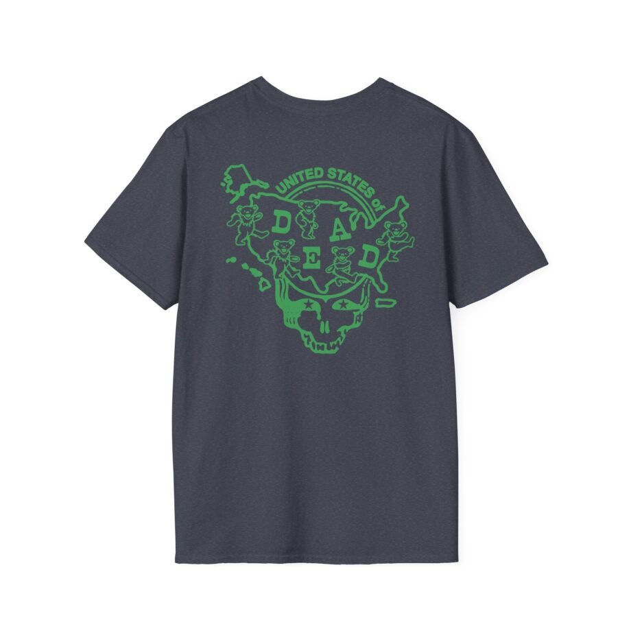 Grateful Dead Vermont United States of Dead Unisex Softstyle T-shirt