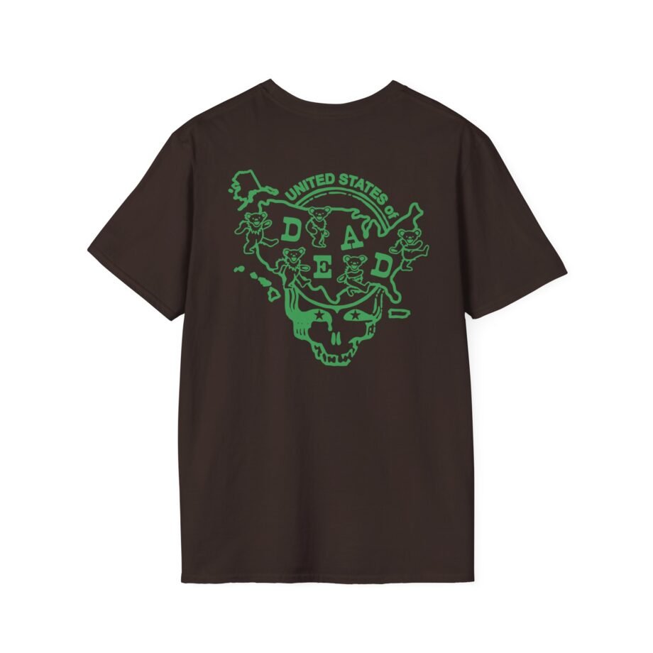 Grateful Dead Vermont United States of Dead Unisex Softstyle T-shirt