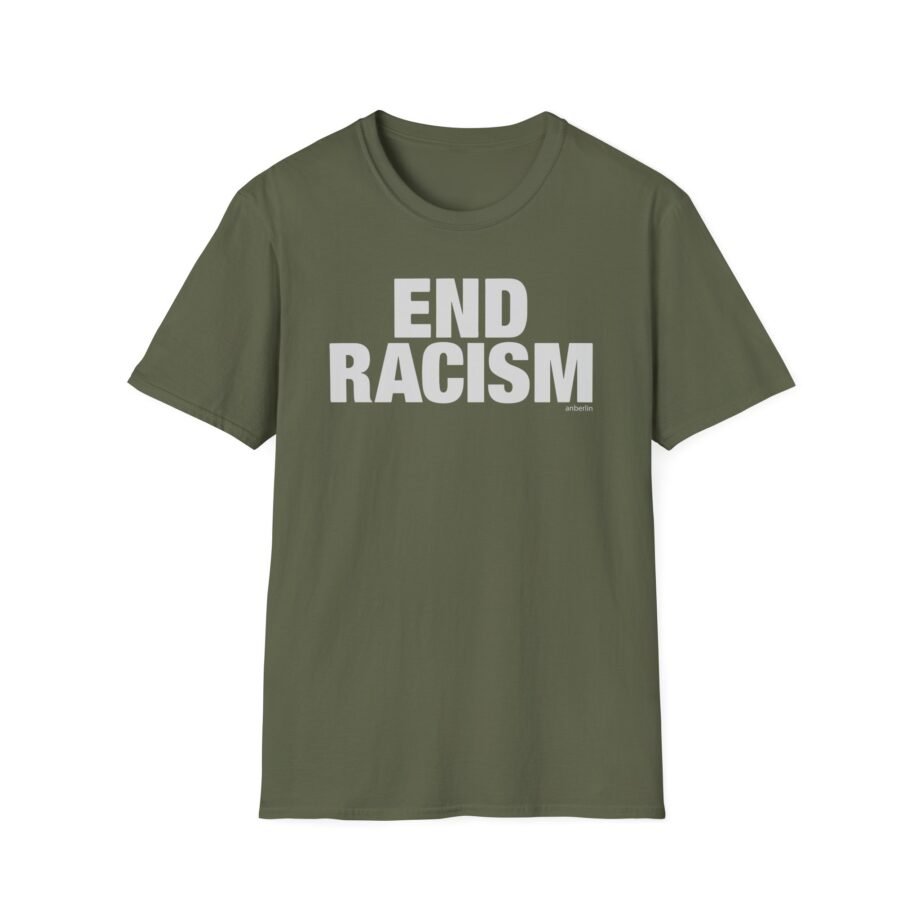 Anberlin End Racism Unisex Softstyle T-shirt