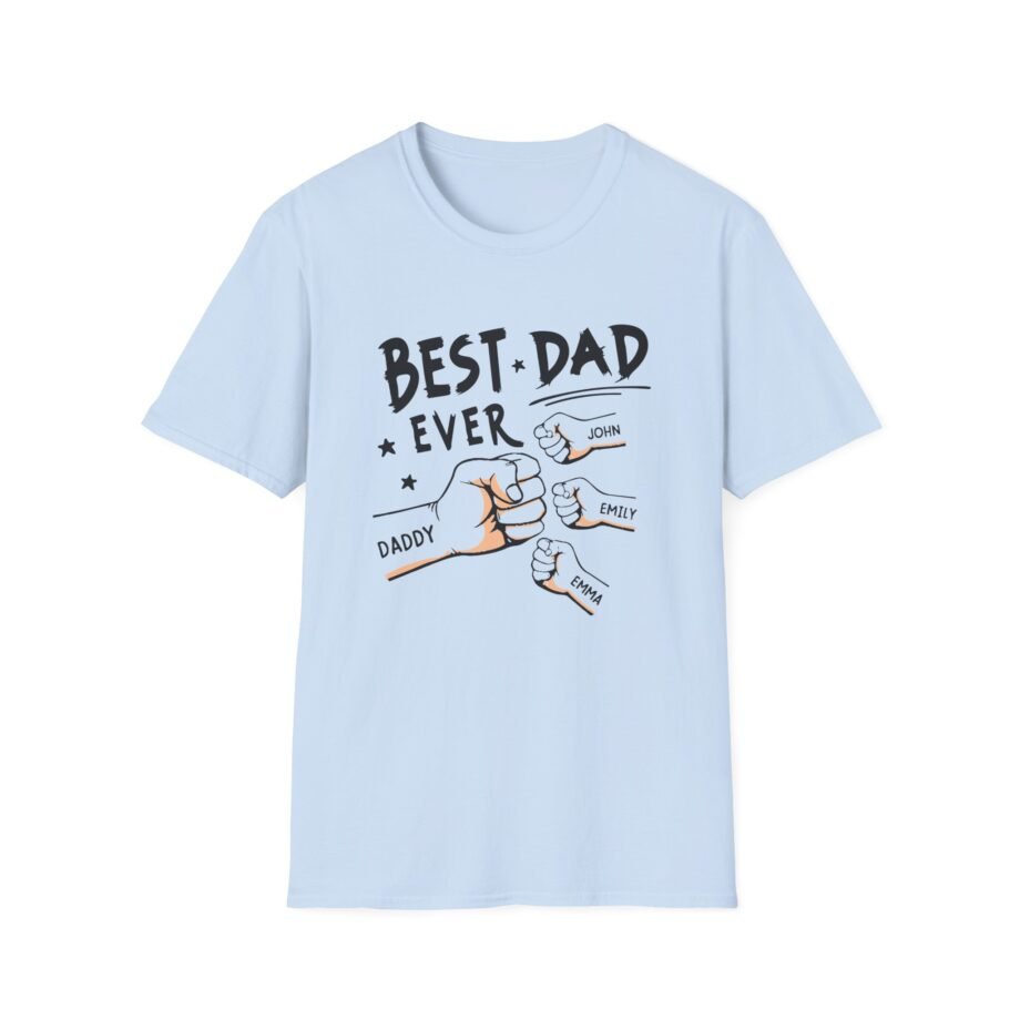 The Best Dad Ever Unisex Softstyle T-shirt