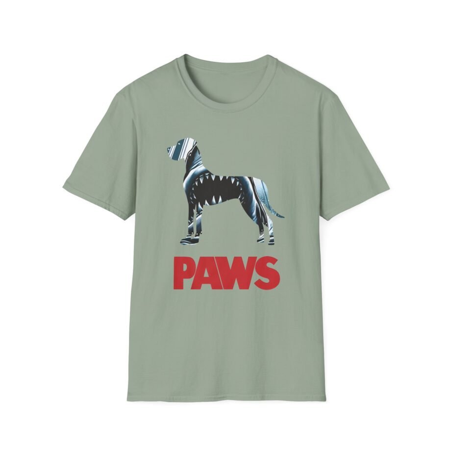 Great Dane Floppy Ears Paws Unisex Softstyle T-shirt