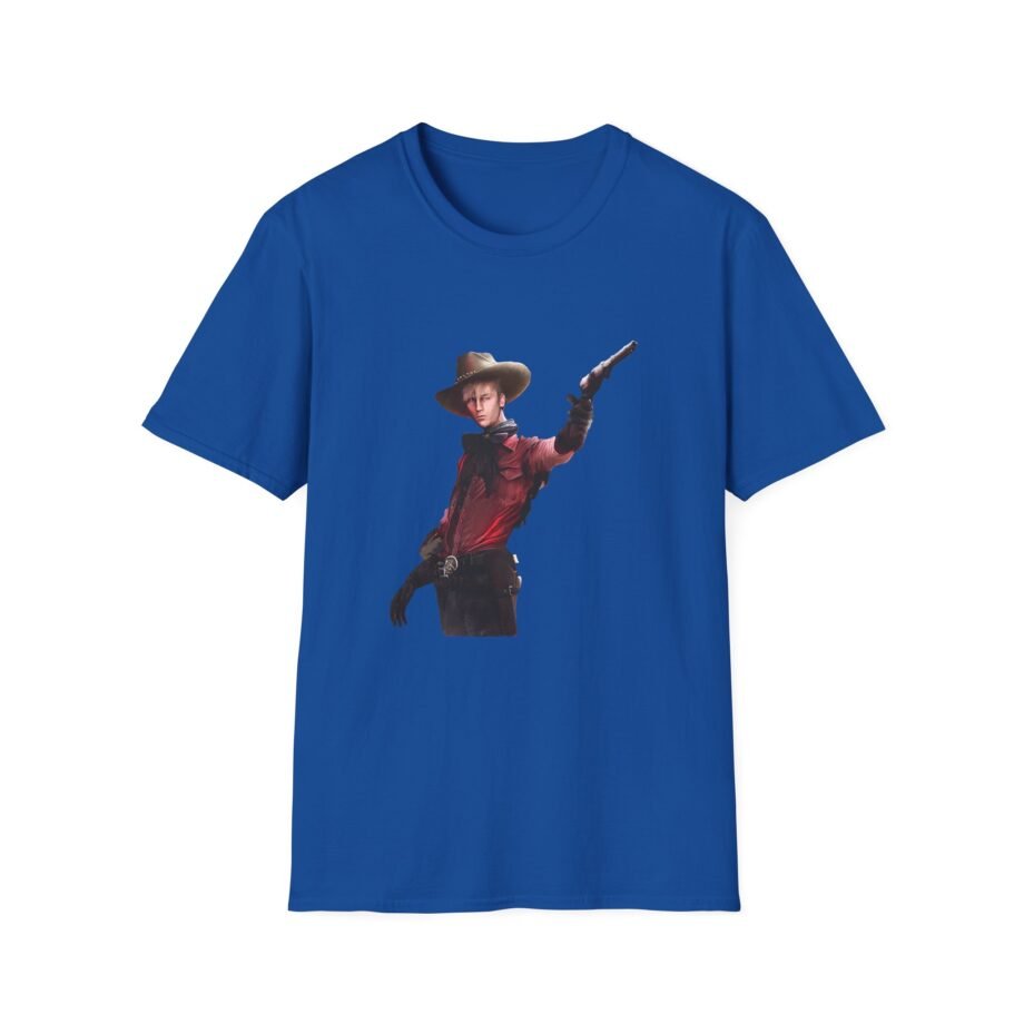 Machine Gun Kelly Outlaw Rodeohouston Unisex Softstyle T-shirt