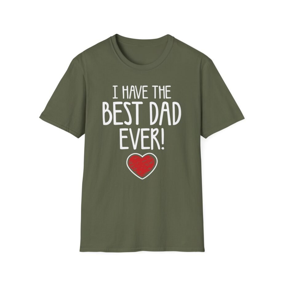 Best Dad Ever Unisex Softstyle T-shirt