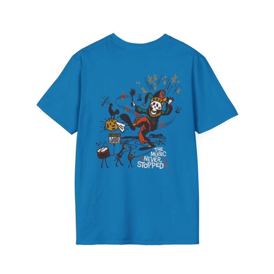 Grateful Dead the Music Never Stopped  Unisex Softstyle T-shirt