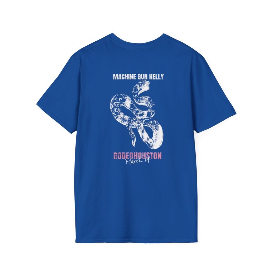 Machine Gun Kelly Outlaw Rodeohouston Unisex Softstyle T-shirt