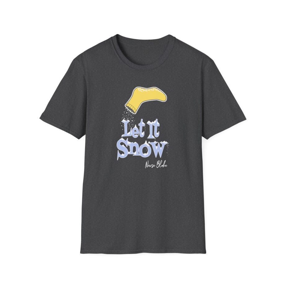 Nurse Let It Snow Unisex Softstyle T-shirt