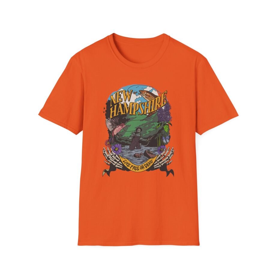 Grateful Dead Hampshire United States of Dead Unisex Softstyle T-shirt