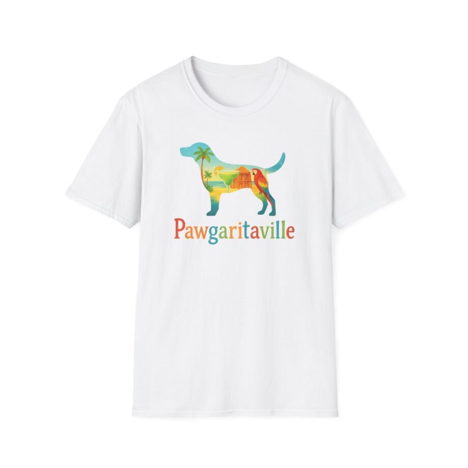 Beagle Pawgaritaville Unisex Softstyle T-Shirt