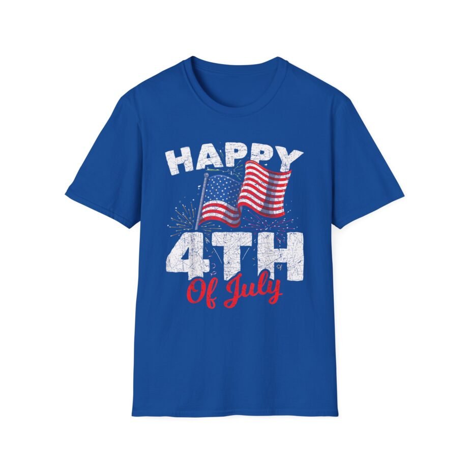 Happy 4th of July Unisex Softstyle T-shirt