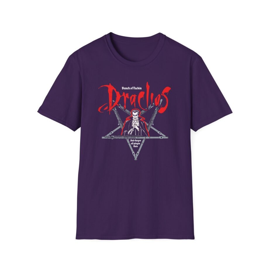 Tom Cardy Draculas Unisex Softstyle T-shirt