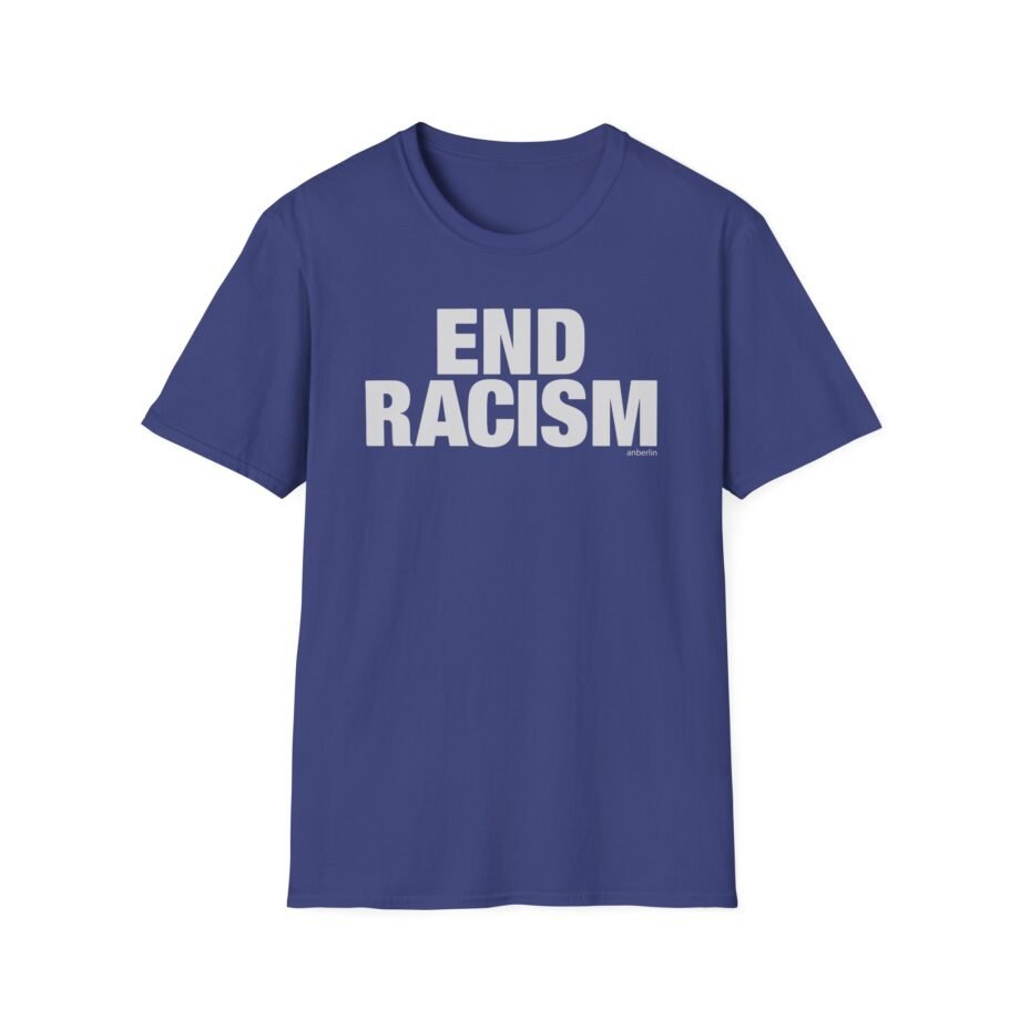 Anberlin End Racism Unisex Softstyle T-shirt