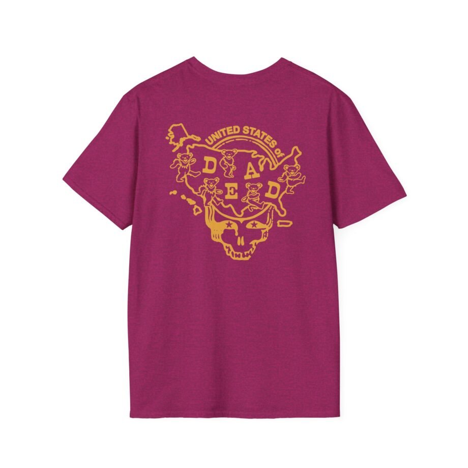 Grateful Dead Hampshire United States of Dead Unisex Softstyle T-shirt