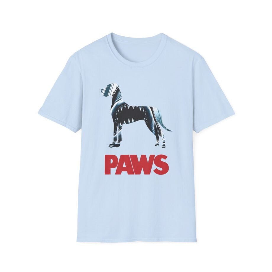 Great Dane Floppy Ears Paws Unisex Softstyle T-shirt
