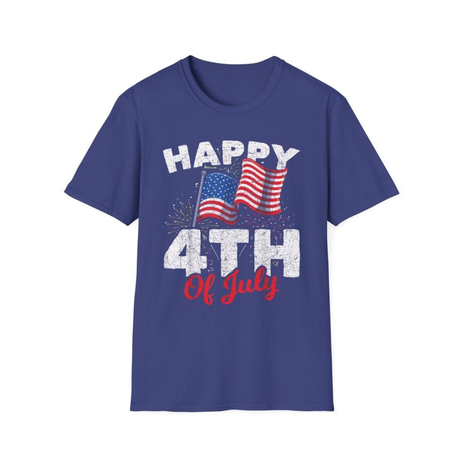 Happy 4th of July Unisex Softstyle T-shirt