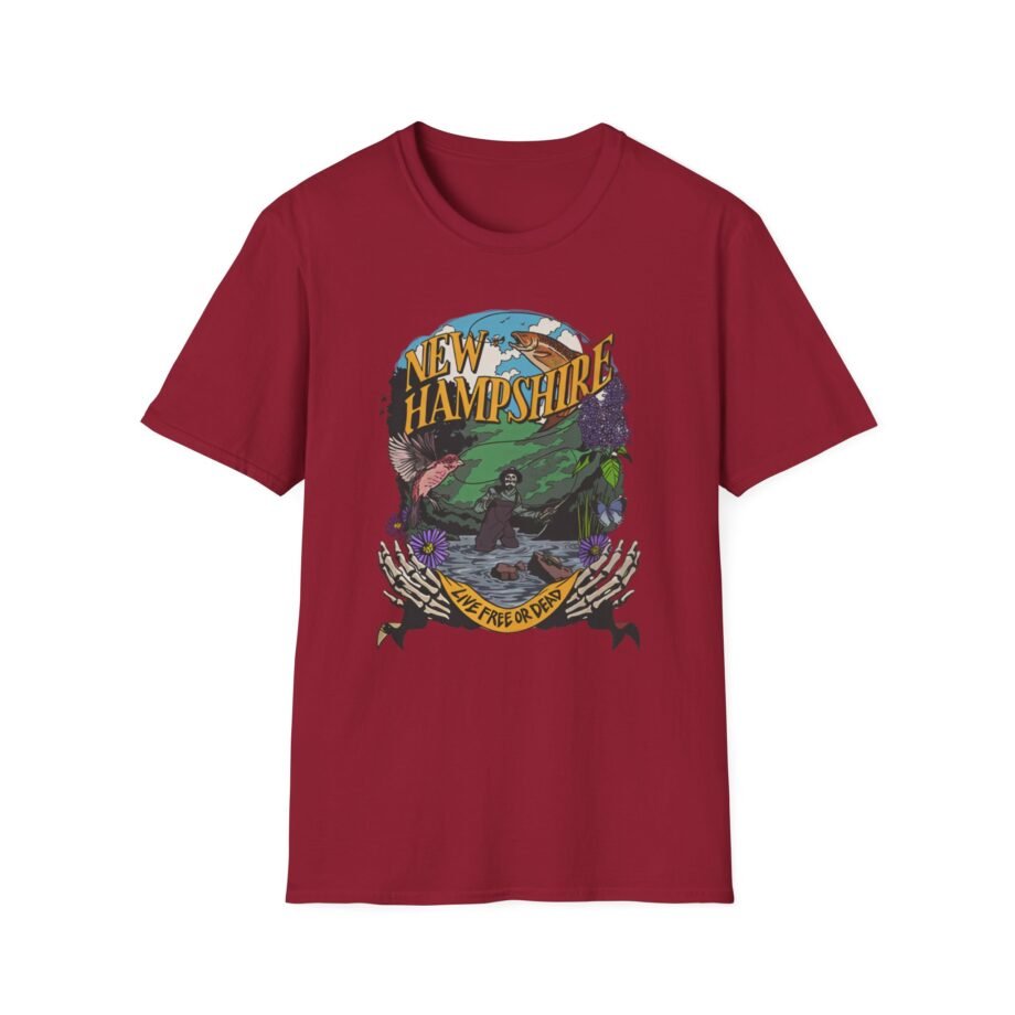 Grateful Dead Hampshire United States of Dead Unisex Softstyle T-shirt