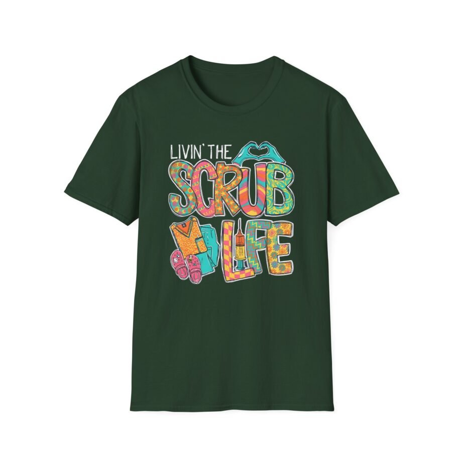 Scrub Life Nurse Unisex Softstyle T-shirt