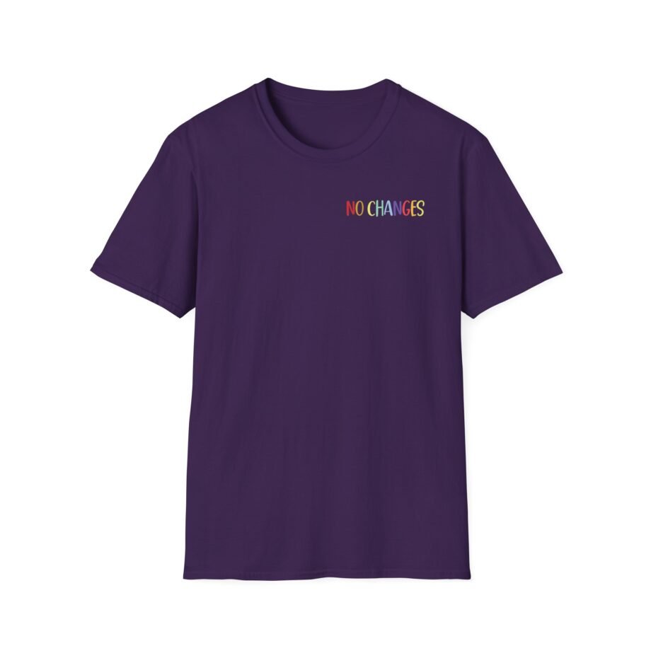 Nurse No Changes Unisex Softstyle T-shirt