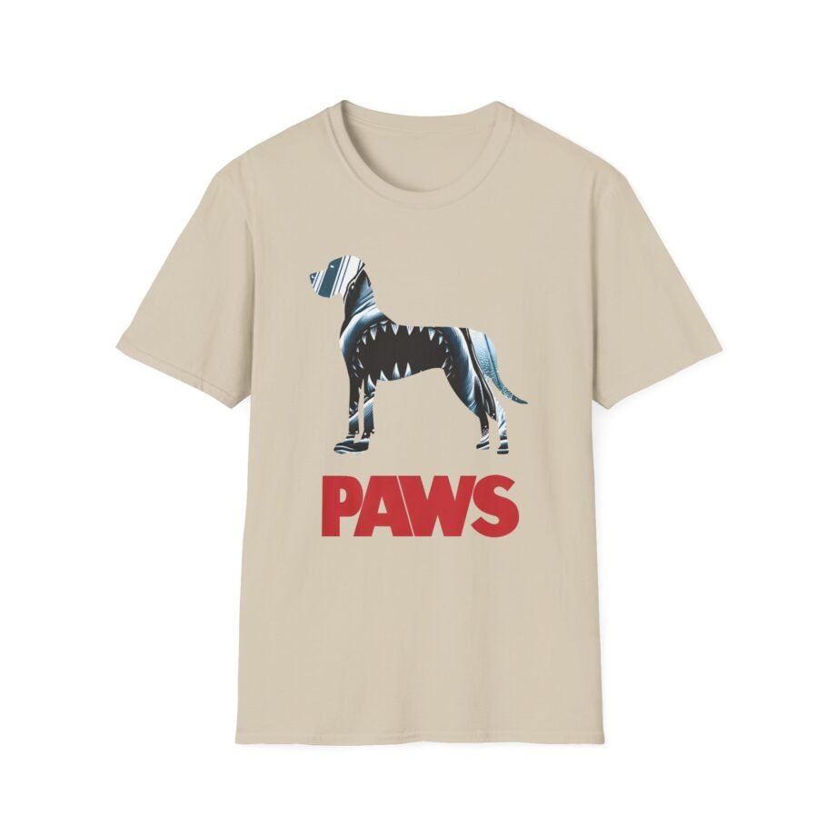 Great Dane Floppy Ears Paws Unisex Softstyle T-shirt