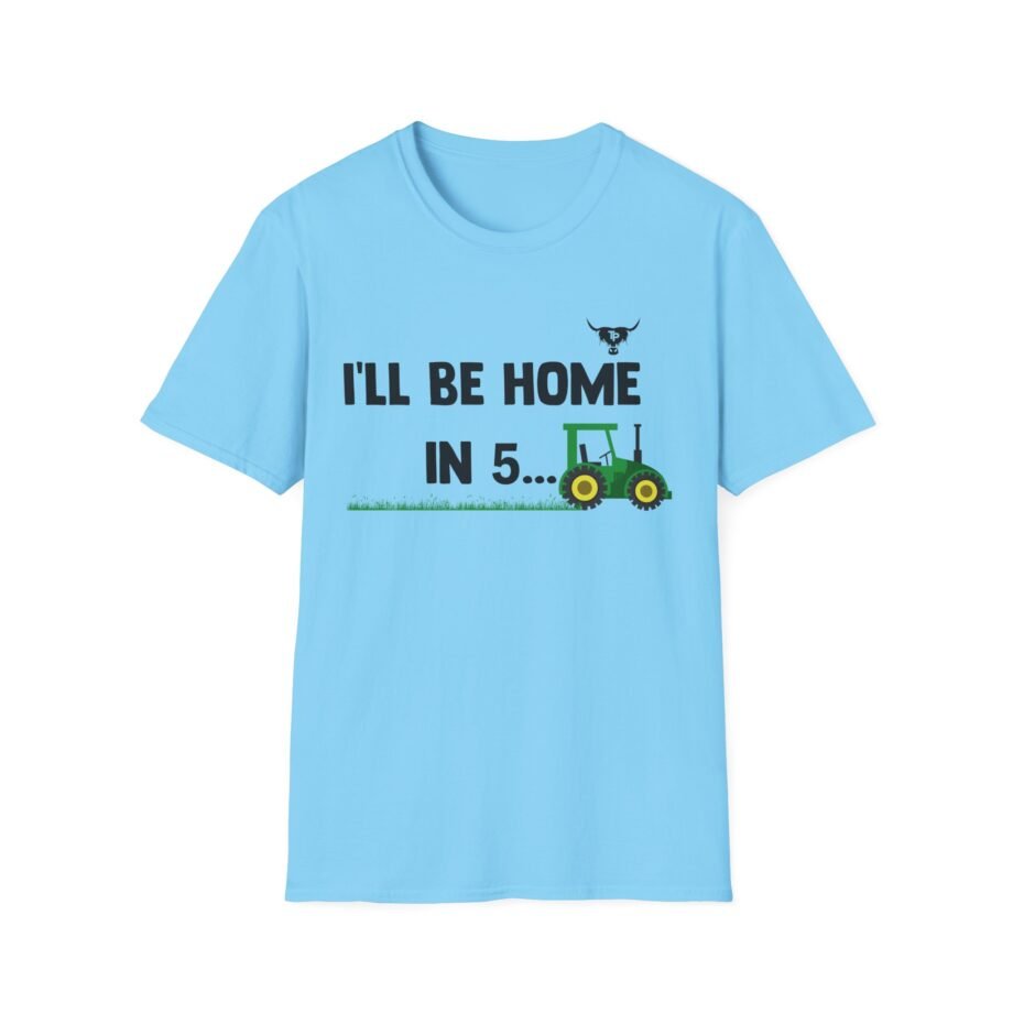 Tom Pemberton I'll Be Home in 5 Unisex Softstyle T-Shirt
