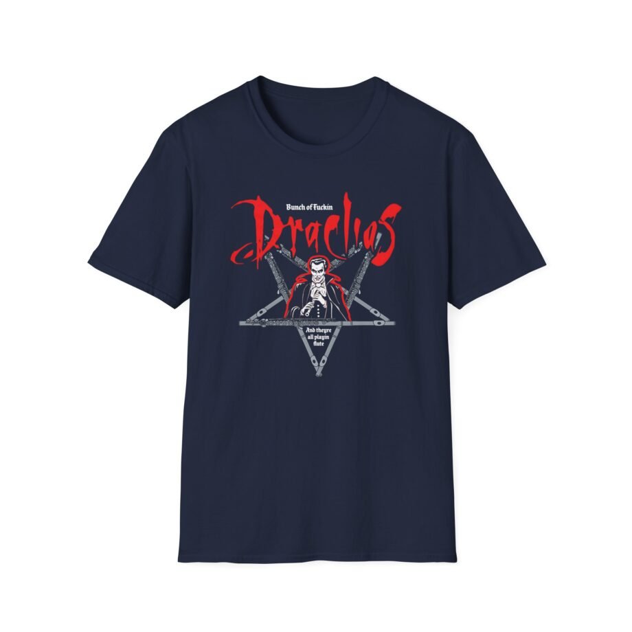 Tom Cardy Draculas Unisex Softstyle T-shirt