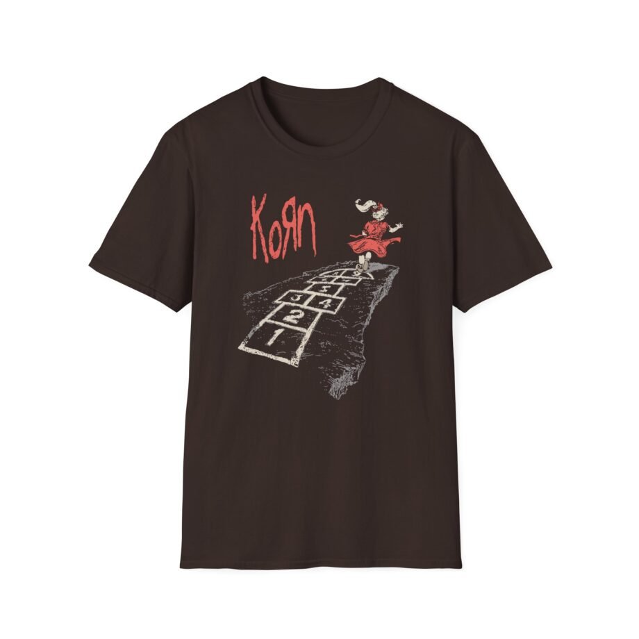 Korn Follow Hopscotch Unisex Softstyle T-shirt