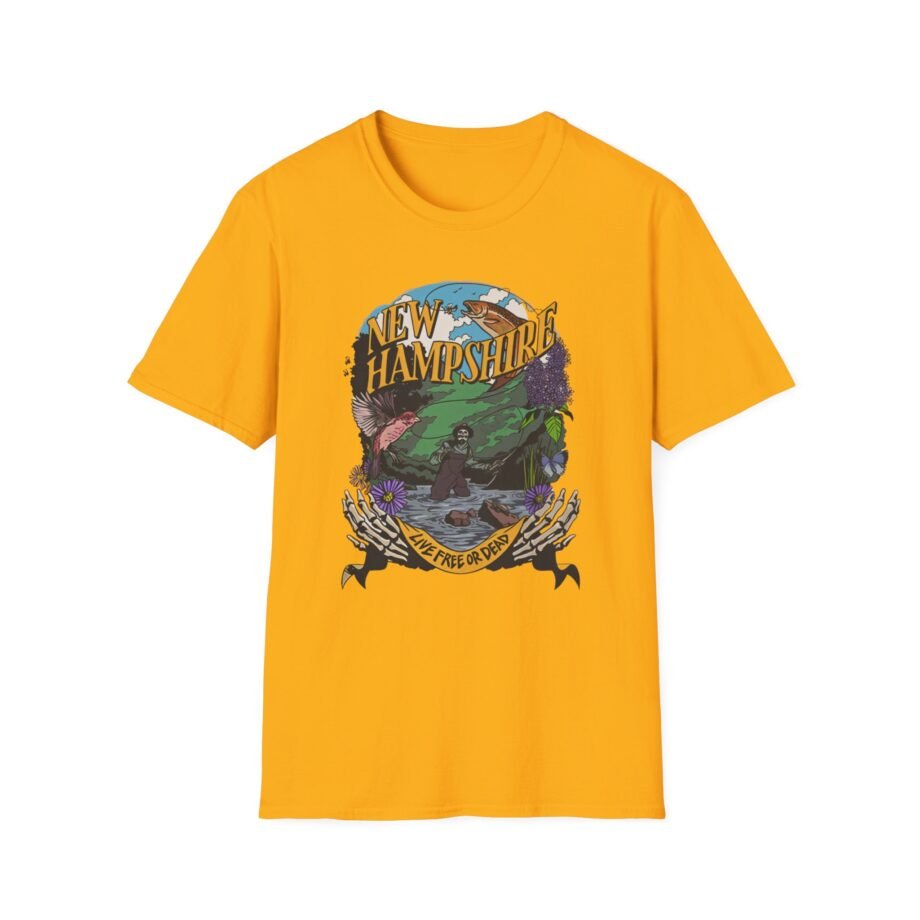 Grateful Dead Hampshire United States of Dead Unisex Softstyle T-shirt