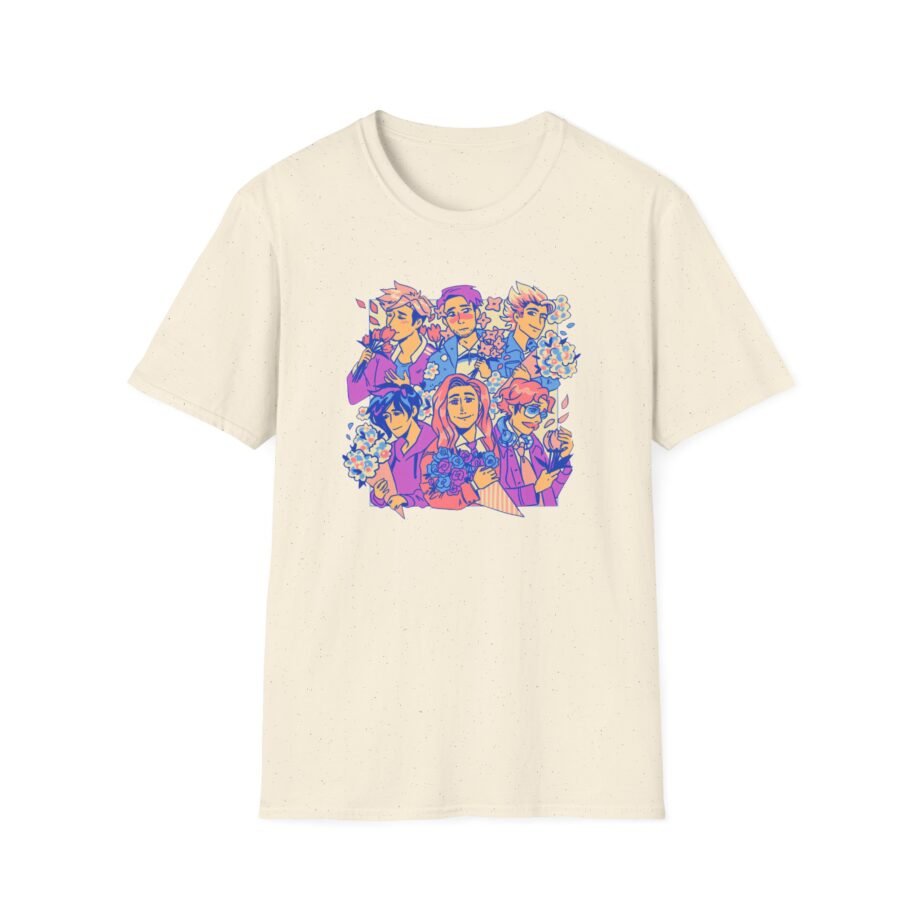 Stardew Valley Bachelor Bouquet Unisex Softstyle T-shirt