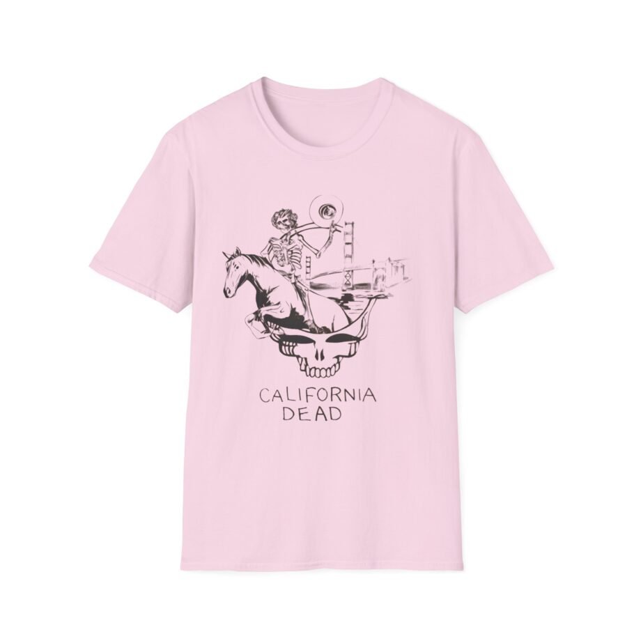 California United States of Dead Unisex Softstyle T-shirt