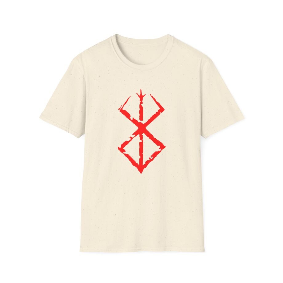 Berserk Brand of Sacrifice Red Acid Unisex Softstyle T-shirt